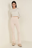 Ribbed Merino Wool-Blend Pant